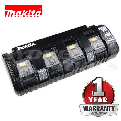 makita battery charger 4port